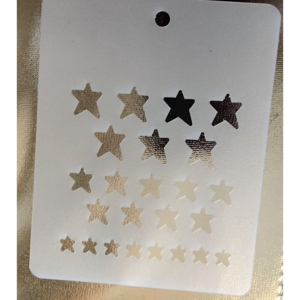 Star Shaped Stencil Template Crafting  Decorating